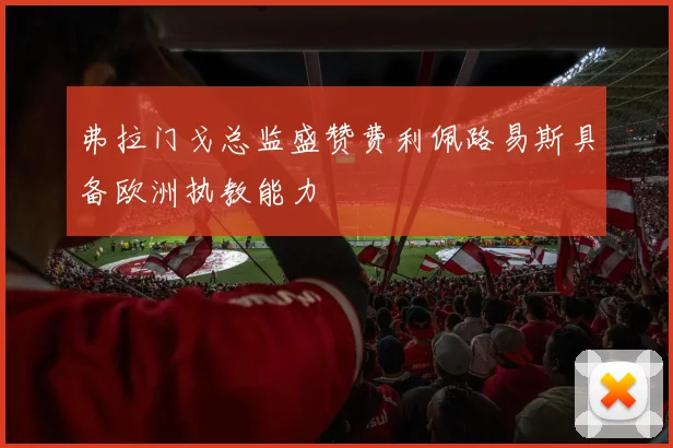 弗拉门戈总监盛赞费利佩路易斯具备欧洲执教能力